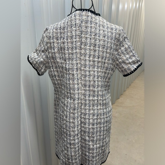 Wool plaid button up dress size medium (NWT) - Picture 7 of 7